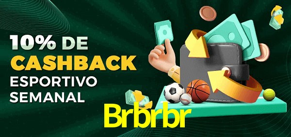 10% de bônus de cashback na Brbrbr